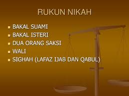 Islam dibangun di atas lima perkara: Ppt Rukun Nikah Mahar Dan Walimah Powerpoint Presentation Free Download Id 3605776