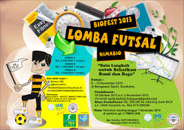 Check spelling or type a new query. Ketentuan Lomba Futsal Biology Festival Himabio Uns