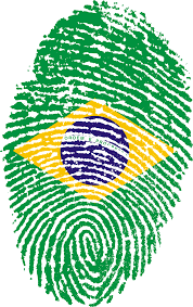 Brazil Flag Fingerprint Country Transparent Image Bandeira Do Brasil Png Bandeira Do Brasil Impressao Digital