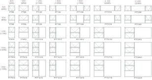 Single Hung Window Sizes Single Hung Window Size Chart