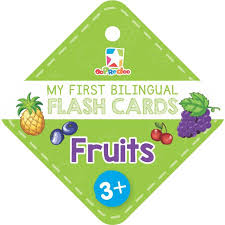 If you are not sure which to use, the safest thing is to just use fruit all the time. Buku Opredo My First Bilingual Flash Cards Fruits Shopee Indonesia
