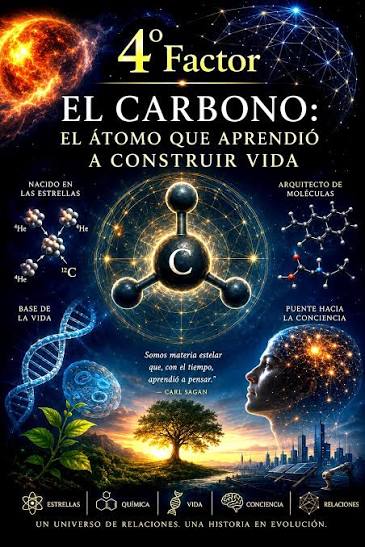 EL CARBONO: EL ÁTOMO QUE APRENDIÓ A CONSTRUIR VIDA Desde el corazón de las  estrellas hasta la conciencia: una mirada desde la TRCG y el 4º Factor (I)  "Somos una forma que