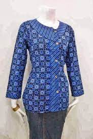 Satu lagi model batik wanita yang banyak difavoritkan adalah model outer ataupun blazer. 20 Contoh Model Baju Batik Kerja Bank Modern Terbaru 2016 Model Pakaian Desain Blus Model Baju Wanita
