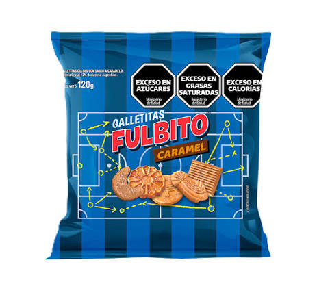 Galletas Fulbito Caramel por 120 gramos