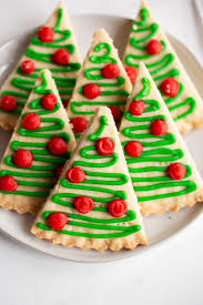 See more ideas about christmas cookies, cookies recipes christmas, christmas food. Shortbread Christmas Tree Cookies Away From The Box
