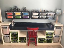 Customized Lego Table With Removable Decals Fit For Ikea Trofast Toy Units Sho Boysba Aufbewahrung Aufbewahrung K Lego Tisch Schlafzimmer Aufbewahrung Ikea