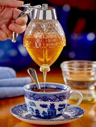 Glass Honey Dispenser And Warmer Honey Dispenser Wine Dispenser Honey Jar