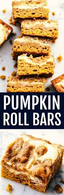 Pumpkin Roll Bars At Http Therecipecritic Com Delicious And Amazing Pumpkin Roll Bars Swirled With Cheeseca Pumpkin Roll Bars Pumpkin Recipes Pumpkin Dessert