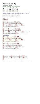As Tears Go By The Rolling Stones Http Myuke Ca Ukelele Chords Ukulele Songs Ukulele Chords Songs Easy Ukulele Songs
