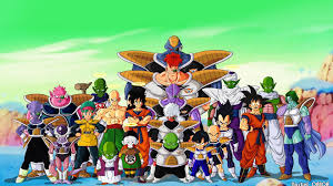 Anime hintergrundbilder hintergrund dragonball z drachen charakterdesign kunst bilder hintergrundbilder anime serien. Hd Hintergrundbilder Dragon Ball Z Team Charaktere Desktop Hintergrund