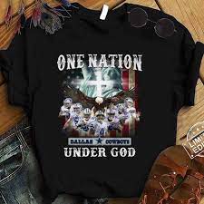 Original Team Dallas Cowboys One Nation Under God American Flag Shirt Hoodie Sweater Longsleeve T Shirt In 2021 American Flag Shirt Dallas Cowboys Shirts Dallas Cowboys