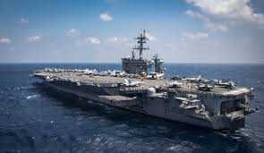 South China Sea March 2 2017 The Aircraft Carrier Uss Carl Vinson Cvn 70 Transits The South China Sea The Ship And Its Carrie Porte Avions Bateaux Navire