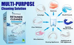 How to clean my plastic retainer. Amazon Com Freshield Retainer Denture Cleaner Tablets Remove Stain Plaque Bad Odor Compatible With Invisalign Dentures Retainers Mouth Guards Braces Teeth Straighteners Night Guards Dental Appliances Beauty