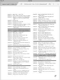 Saxon Math 2 Table Of Contents Page 2 Kindergarten Math Saxon Math Free Printable Math Worksheets