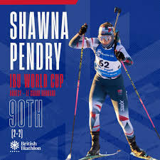 Shawna Pendry makes her World Cup debut 🌎 On a monumental day in Annecy,  the first British Biathlete of the season raced in the IBU World Cup.  Racing against the very best