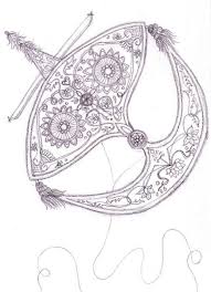 Wau yang terkenal ialah wau bulan. Simple Wau Kite Drawing Novocom Top