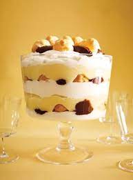 Chocolate Profiterole Trifle Ricardo Recipe Desserts Profiteroles Trifle Recipe