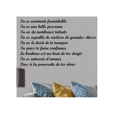 Quand, sur ton ravissant visage au teint blafard et s'altérant, s'écoulent les larmes du temps j'y vois des obsessions sans âge. Sticker Texte Tu Es Vraiment Formidable Tu Es Une Belle Personne