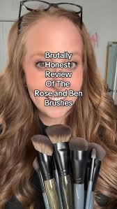 Brutally honest review of the @roseandben @roseandbenbeauty brushes!  #roseandben #makeupbrushes #brushes #makeuplover