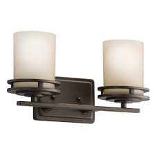 Shop Kichler Lighting Hendrik Collection 2 Light Olde Bronze Bath Vanity Light Overstock 13325171