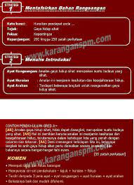 Karangan rencana gaya hidup sihat. Contoh Karangan Berdasarkan Bhn Rangsangan Docx Document
