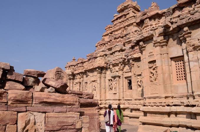 Pattadakal Virupaksha temple - Built by a queen