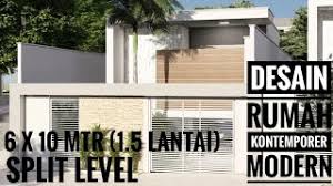 Minimalisfuzziblog Desain Rumah Split Level Minimalis