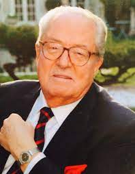 Président d'honneur du front national. Jean Marie Le Pen Wikipedia