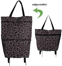 Check spelling or type a new query. Borsa Per La Spesa Pieghevole Con Ruote Borsa Per La Spesa 2 In 1 Borsa Della Spesa Pieghevole In Tessuto Oxford Con Ruote Carrello Della Spesa Per Supermercato Domestico Borse Cestini E Trolley