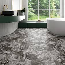 Porcelain floor and wall tile captures stunning artistry dating back to ancient rome. Bardiglio Collection Equipe Ceramicas