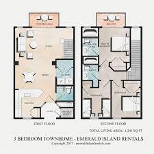 Discover premium villa amenities, such as three outdoor swimming pools, miniature golf, volleyball, a tennis court, a spa and children's play areas. Emerald Island 3 Bed Condo Floor Plan