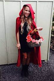 20 Cute Easy Modest Halloween Costumes Virtuous Prom Modest Halloween Costumes Red Riding Hood Costume Diy Halloween Costume Outfits
