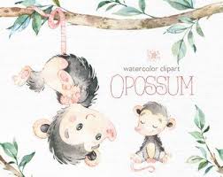 Etsy El Lugar Para Comprar Y Vender Todo Lo Que Esta Hecho A Mano Watercolor Animals Clip Art Animal Clipart