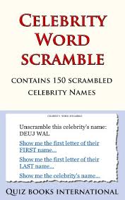 50 famous last names that make even cuter first names. Celebrity Word Scramble Kindle Edition By Quiz Books International Humor Entertainment Kindle Ebooks Amazon Com