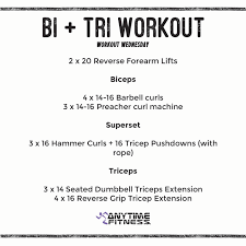 15 Minute Bicep And Tricep Strength Workout