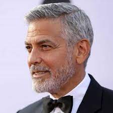 With a flowbee, and jimmy kimmel got to see it up close. 20 Coolest George Clooney Haircut Men S Hairstyle Swag George Clooney Haircut Mens Haircuts Short Grey Hair Men