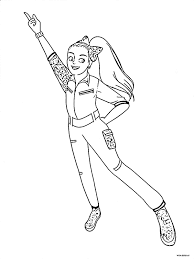 She is known for appearing for two seasons on dance moms along with her. Coloring Pages Jojo Siwa Download And Print For Free