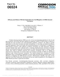Place name, address, phone, rating. Pdf Efficacy And Risks Of Nitrate Application For The Mitigation Of Srb Induced Corrosion