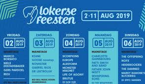 Lokerse feesten vindt volgend jaar plaats van 31 tot 9 augustus 2020. Lokerse Feesten Line Up Compleet Showbizzplaza