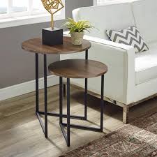 Mercury Row Mcnett 2 Piece Frame Nesting Tables Wayfair In 2020 Living Room End Tables Living Room Table Nesting Tables