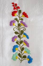 Over half of these flower embroidery patterns are free, so this list should keep you busy for a while. Siren Mexican Floral Embroidery Pattern Detail 2