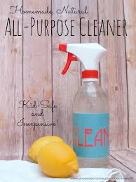 purpose cleaner with essential oils