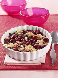 Kirsch Crumble Rezept Backrezepte Einfacher Nachtisch Kochen Und Backen