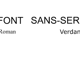 Serif fonts can have a more clinical and institutional look to them, says todd, who uses serif fonts to evoke earlier eras. What Is A Serif Font