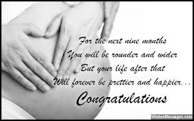 Pregnancy Wishes and Quotes: Congratulations on Getting Pregnant ... via Relatably.com