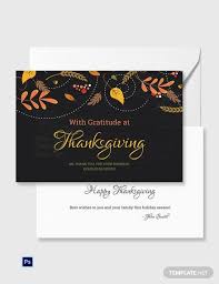 Not only do they send them to mark births, deaths, graduations and anniversaries, but they also send them just to add cheer. Business Thanksgiving Greeting Card Template Psd Template Net Greeting Card Template Thanksgiving Greetings Thanksgiving Greeting Cards