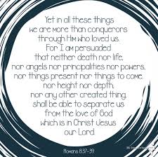 For your sake we face death all day long; We Are More Than Conquerors Through Him Who Loved Us Romans 8 37 The Friends Of Israel Gospel Ministry