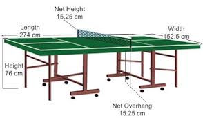 Ping Pong Table Dimensions Ping Pong Table Ping Pong Outdoor Ping Pong Table
