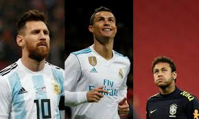 Không ai nhớ về 2 bàn thắng của neymar. How Will Ronaldo Neymar And Messi Watch The 2018 Wc Draw Egypttoday