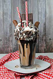 Freakshakes Hershey S Chocolate Bar Extreme Milkshake Chocolate Bar Milkshakes Chocolate Bar Milkshake Recipes Milkshake Recipes